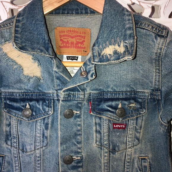 Kid’s Authentic Levi’s Denim Jacket - Picture 3 of 5